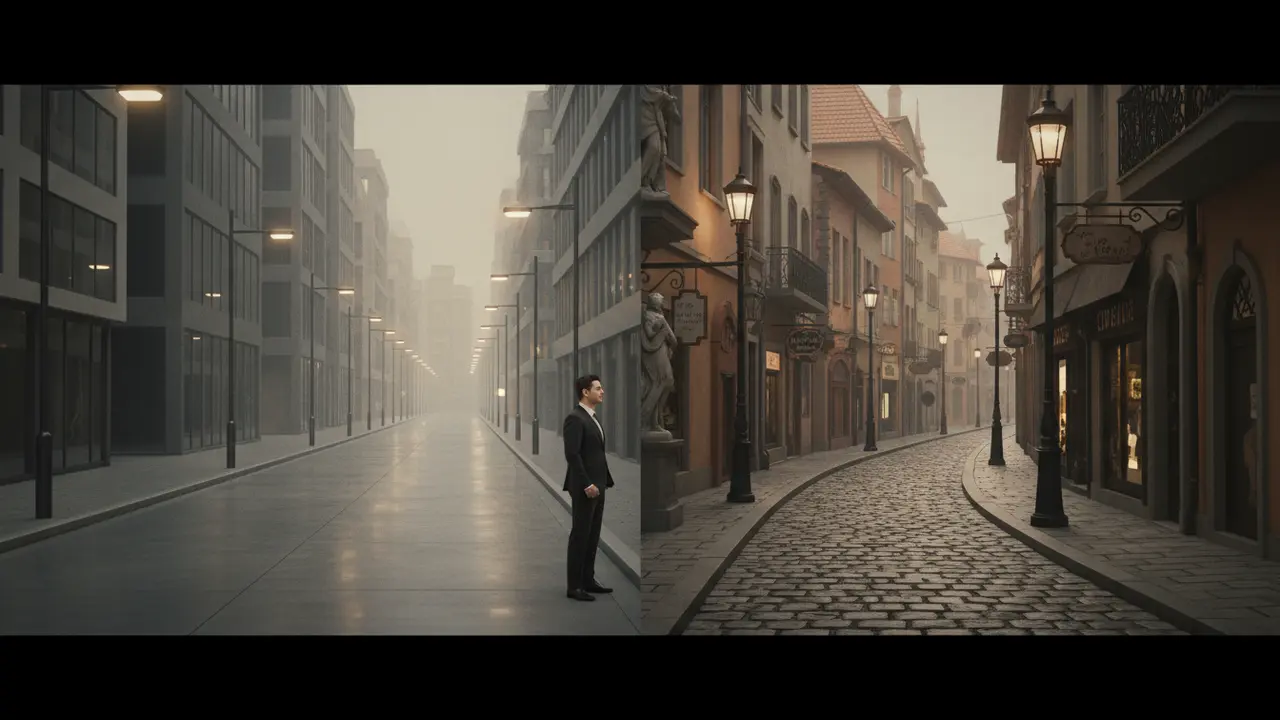 Deux chemins divergents symbolisant le choix entre accompagnement standard et spécialisé