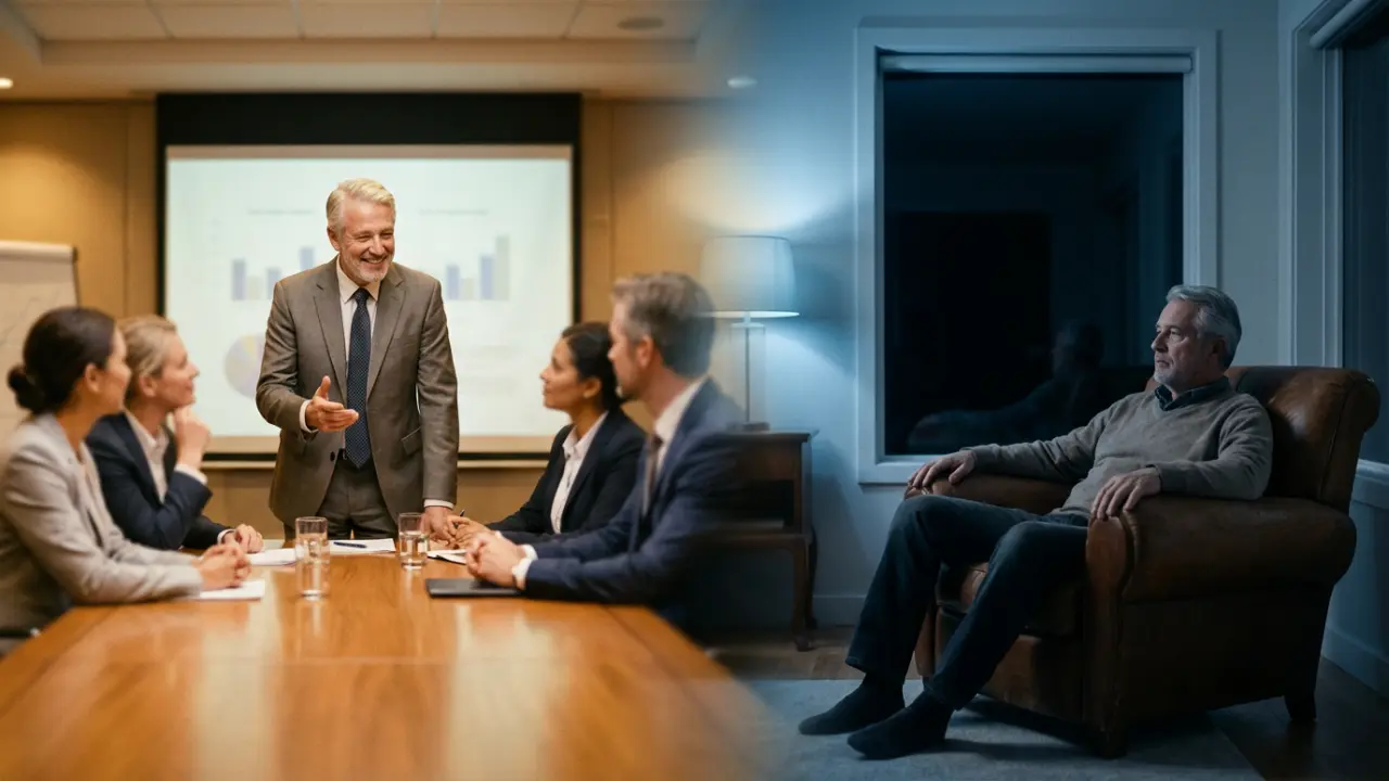 La double vie du cadre dirigeant entre réussite professionnelle et vide existentiel