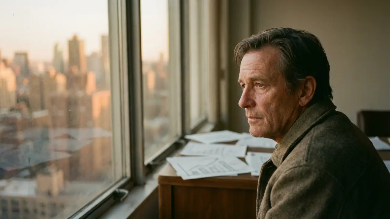 Leader prenant une décision stratégique avec conscience et lucidité