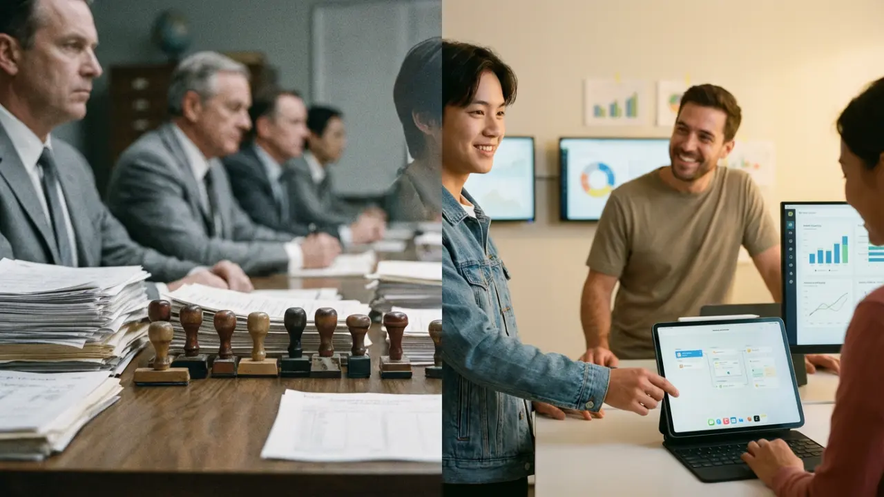 Transformation des systèmes organisationnels vers plus de fluidité