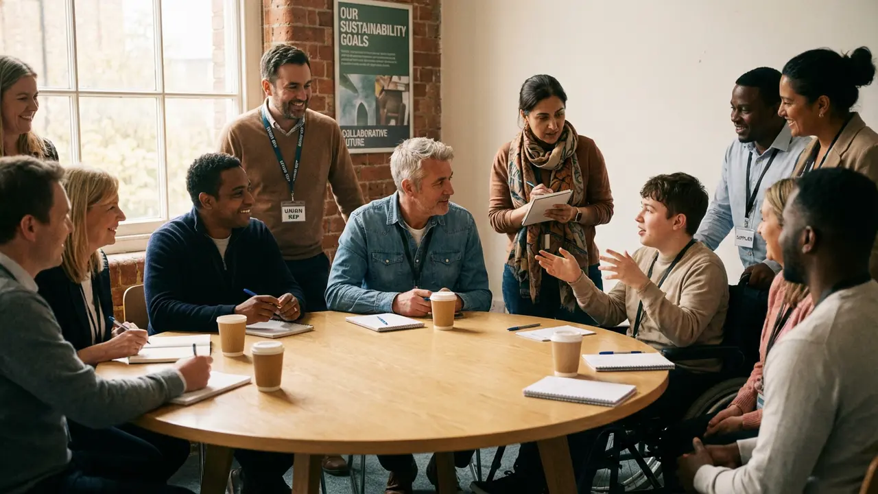 Réunion inclusive des parties prenantes pour une gouvernance durable participative