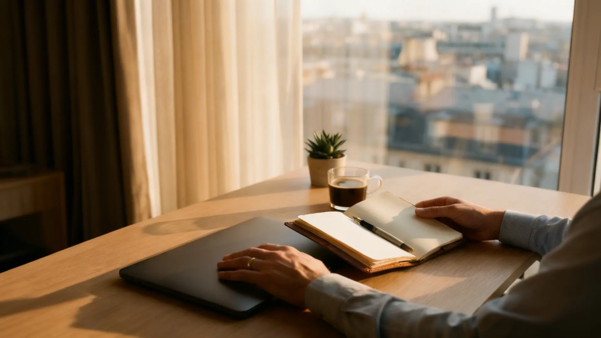 Recherche discrète : Il commença à observer, sans en parler