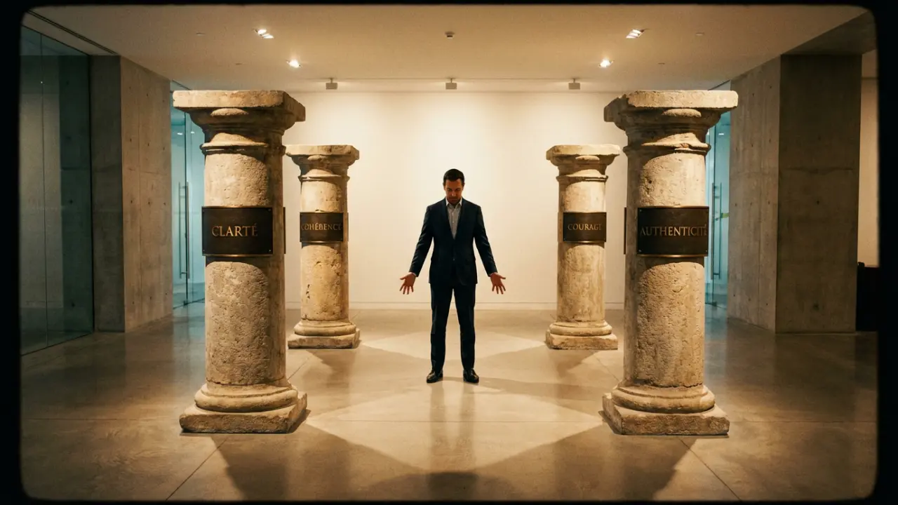 Les 4 piliers du leadership intentionnel : clarté authenticité cohérence courage